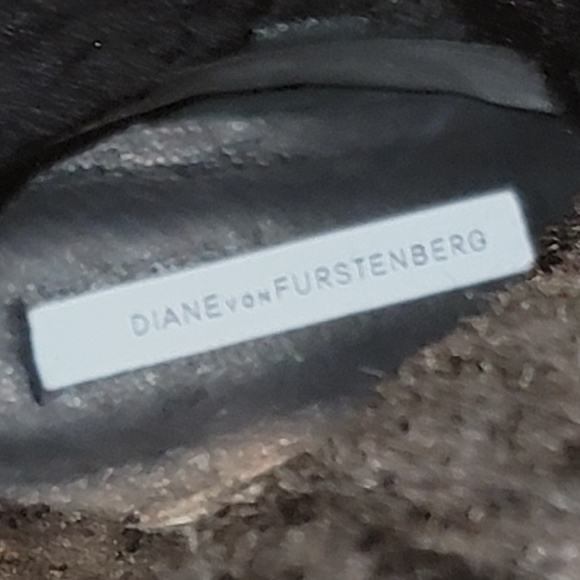 Gently Used Diane Von Furstenberg Adele Over the Knee Black Boots Size 7 - Picture 5 of 5